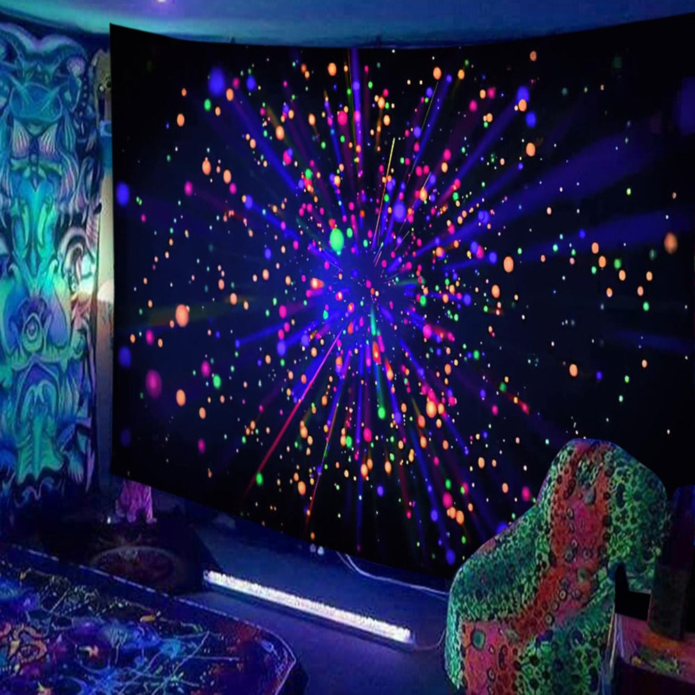 Animals and  Hippies Schwarzlichtposter