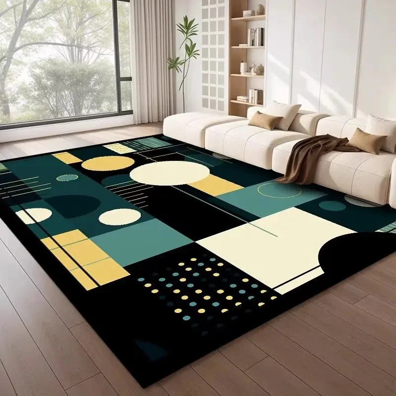 Moderner Geometrischer Design Teppich
