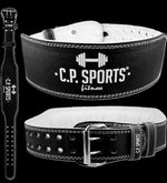 Gewichtshebegürtel - Echt Leder - C.P. SPORTS - T6