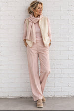 Superweicher Kaschmirschal UNISEX- Rosé - DELIGHT SPRING