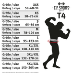 Gewichthebergürtel Leder Schwarz - C.P. Sports - T6