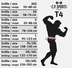 Gewichtshebegürtel - Braun - Echt Leder - C.P. SPORTS - T4