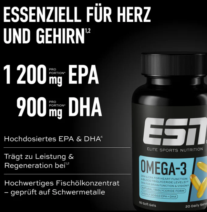 ESN - Omega-3 -  60 Kapseln