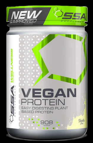 Vegan Protein - SSA Suplements - Vanille / Schoko