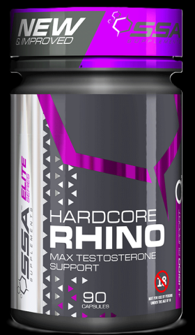 Hardcore Rhino Testosterone Booster  90 - SSA Suplements