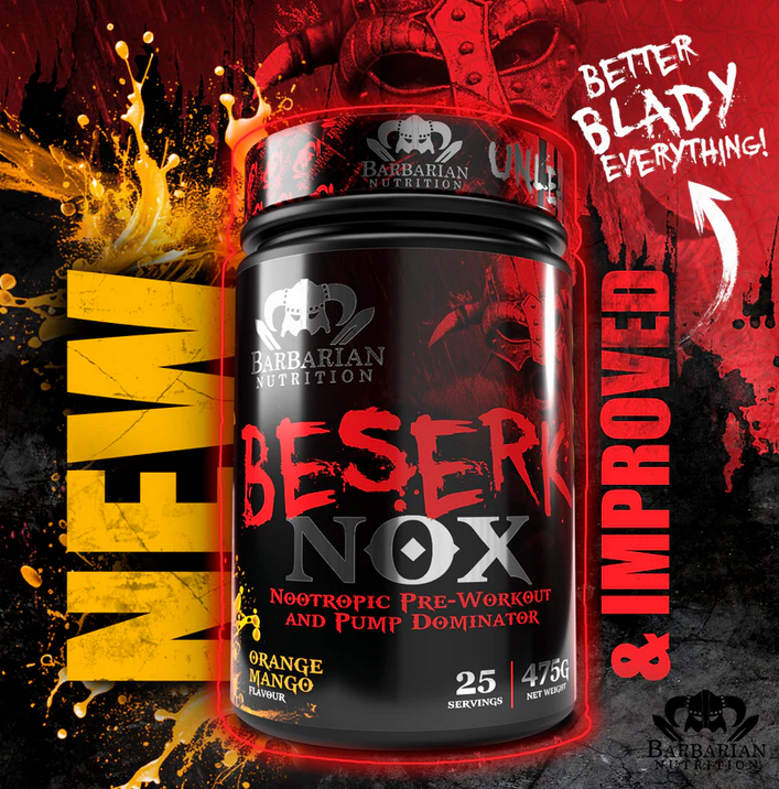 Beserk NOX Pumpe - Barbarian Nutrition