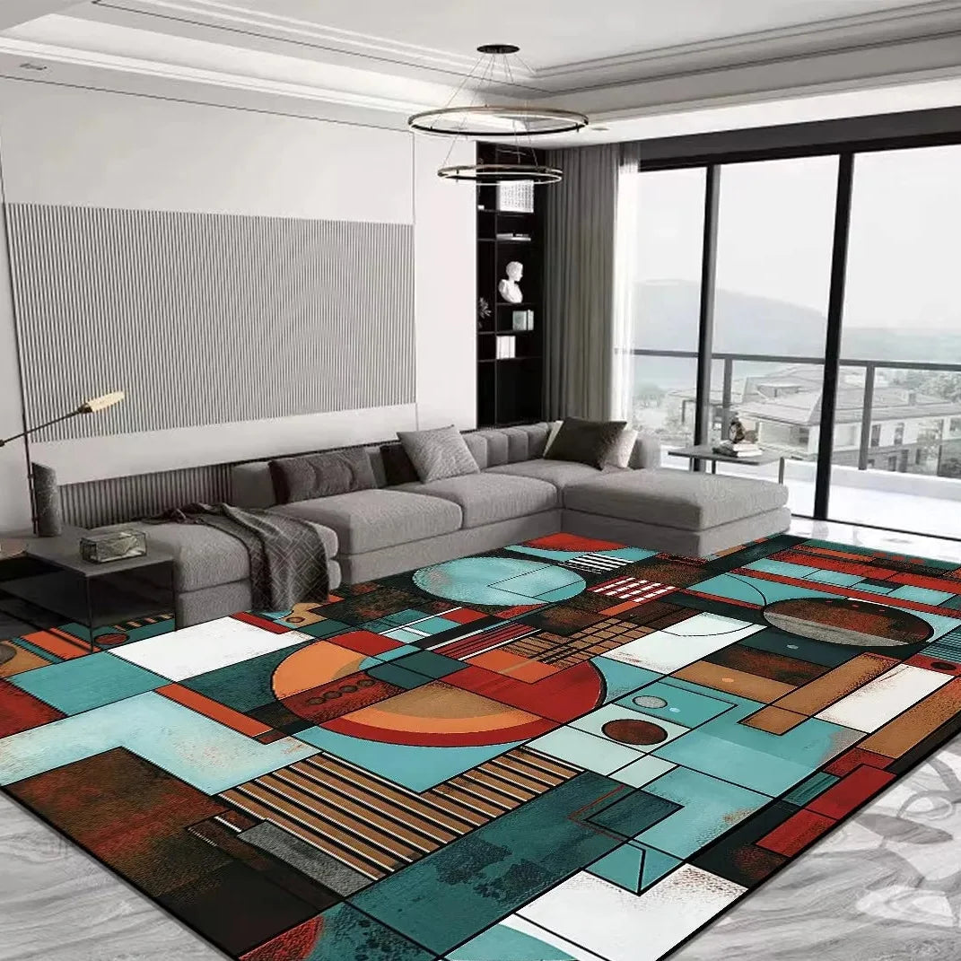 Abstract Luxury Rug Teppich