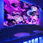 Boho Wall Schwarzlichtposter