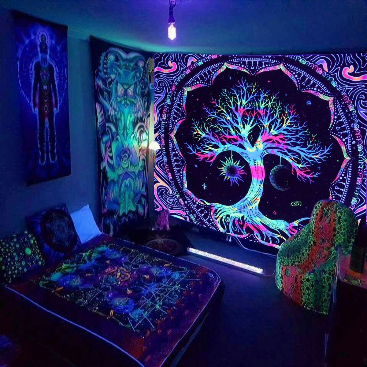 Clavio UV Schwarzlichtposter