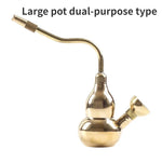 Golden Water Smoking Gadget