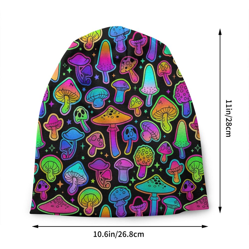 Psychedelic Skull Art Poster