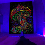 Starry UV Schwarzlichtposter
