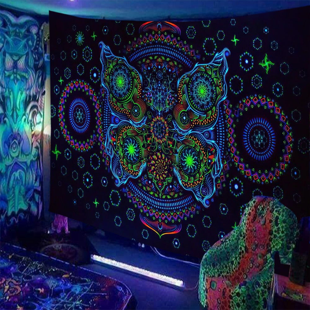 Organic UV Schwarzlichtposter
