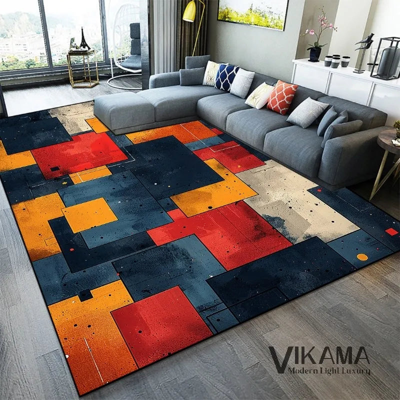 Abstract Luxury Rug Teppich