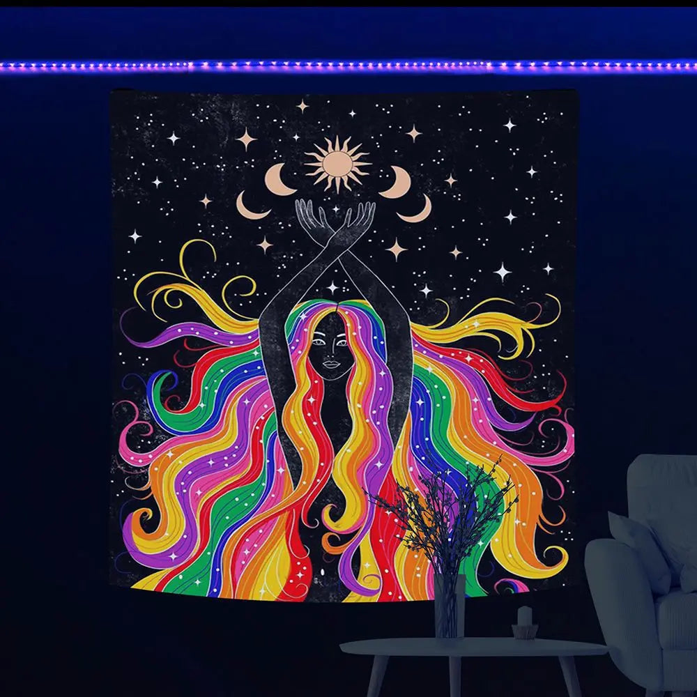 African Bambada Schwarzlichtposter