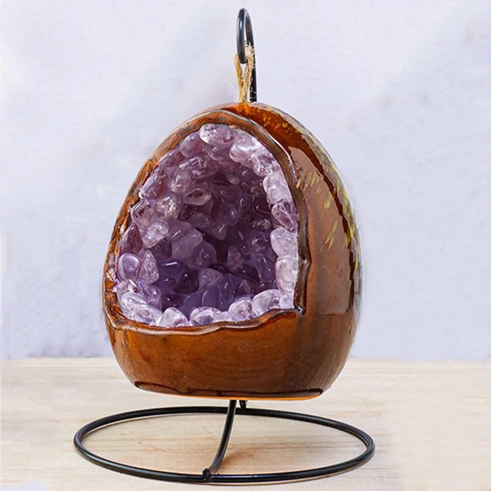 Amethysten CHARE Amethystlampe