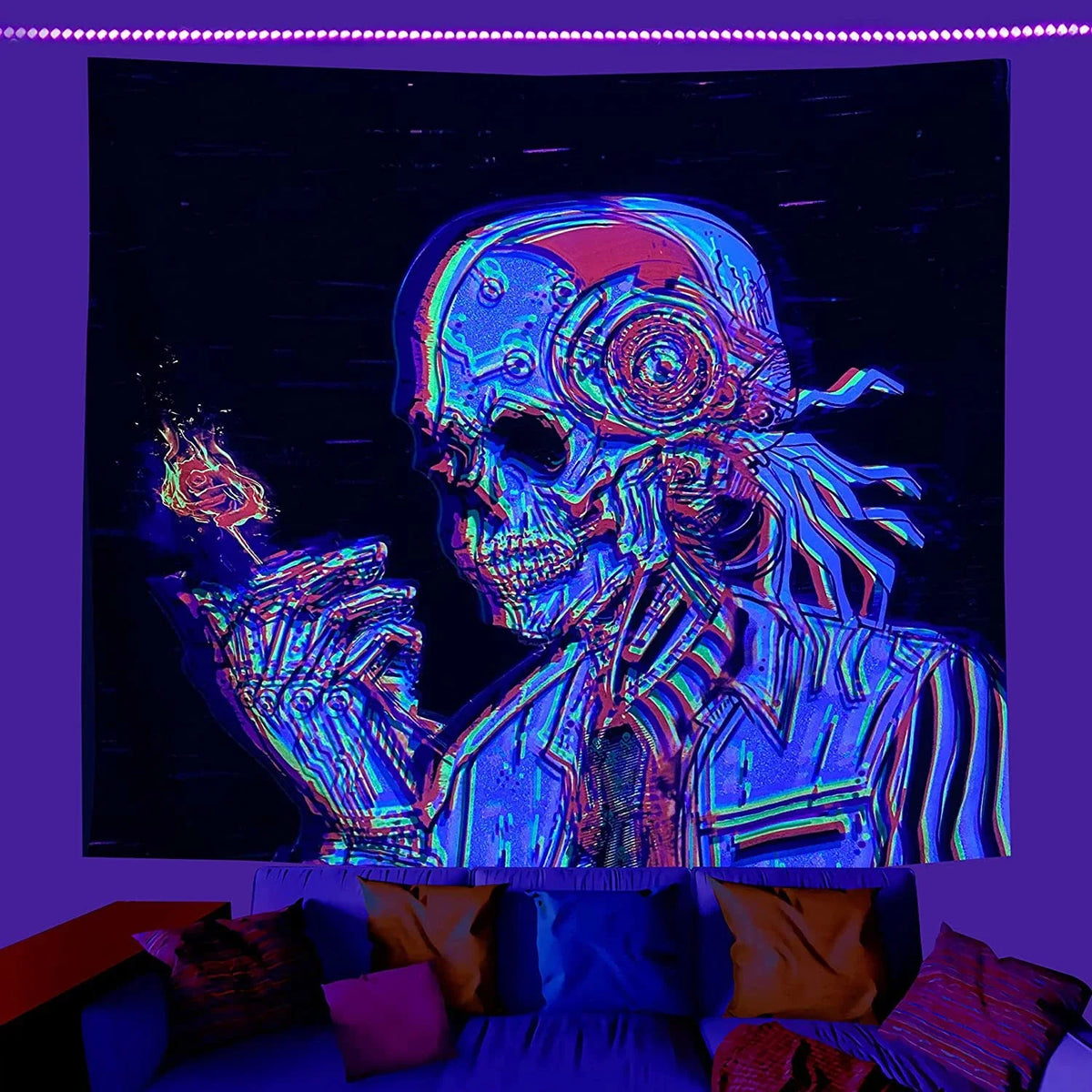 Mand UV Schwarzlichtposter