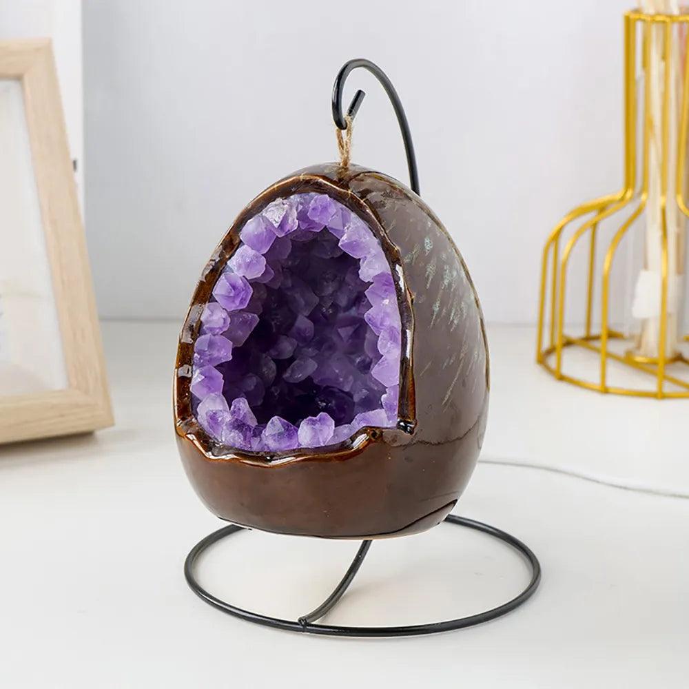 Amethysten CHARE Amethystlampe