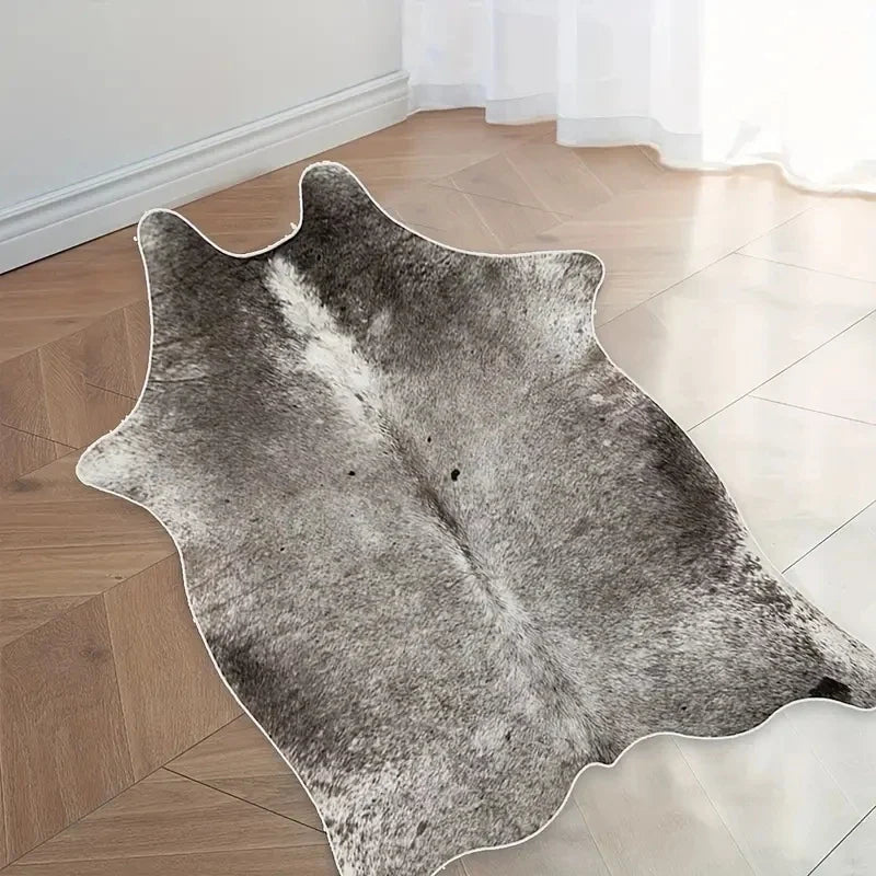 Kunstfellkuhfell Design Teppich
