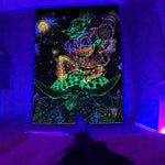 Dormitory Independent Schwarzlichtposter