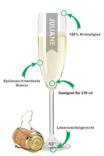 Stölzle Lausitz Weinglas mit Gravur - "Elegant"