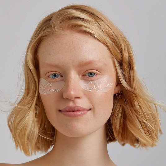 "Self Care" Eye Pads + Eye Serum