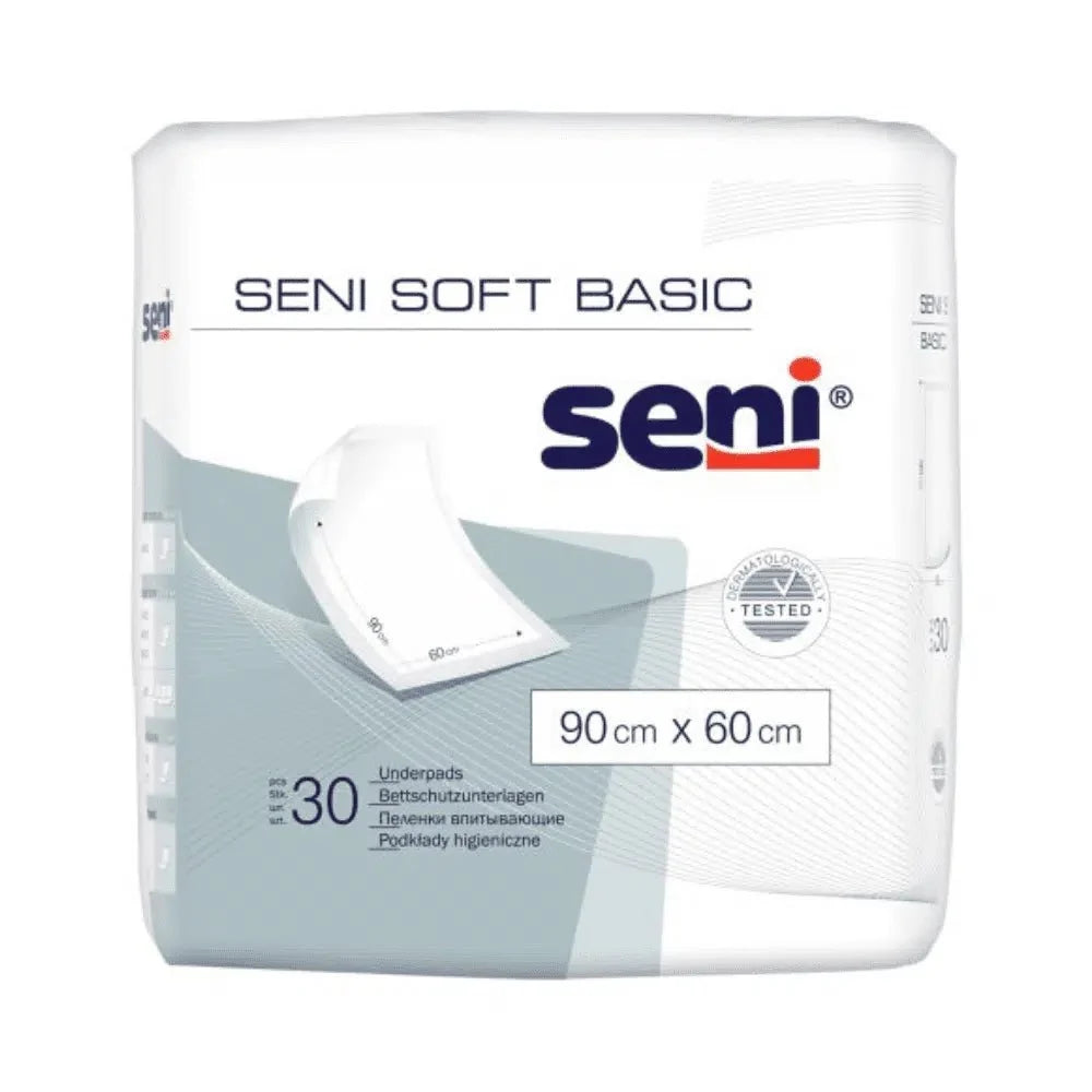 Seni Soft Basic Bettschutzunterlage, 90 x 60 cm