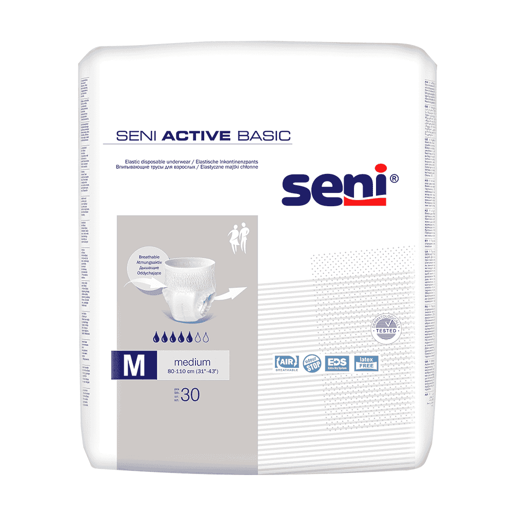 Seni Active Basic Inkontinenzpants, Größe M-XL