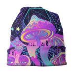 Psychedelic Skull Art Poster