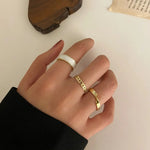 Hiphop Kreuz Statement Ring