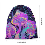Psychedelic Skull Art Poster