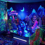 Animals and  Hippies Schwarzlichtposter