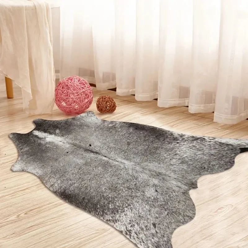 Kunstfellkuhfell Design Teppich