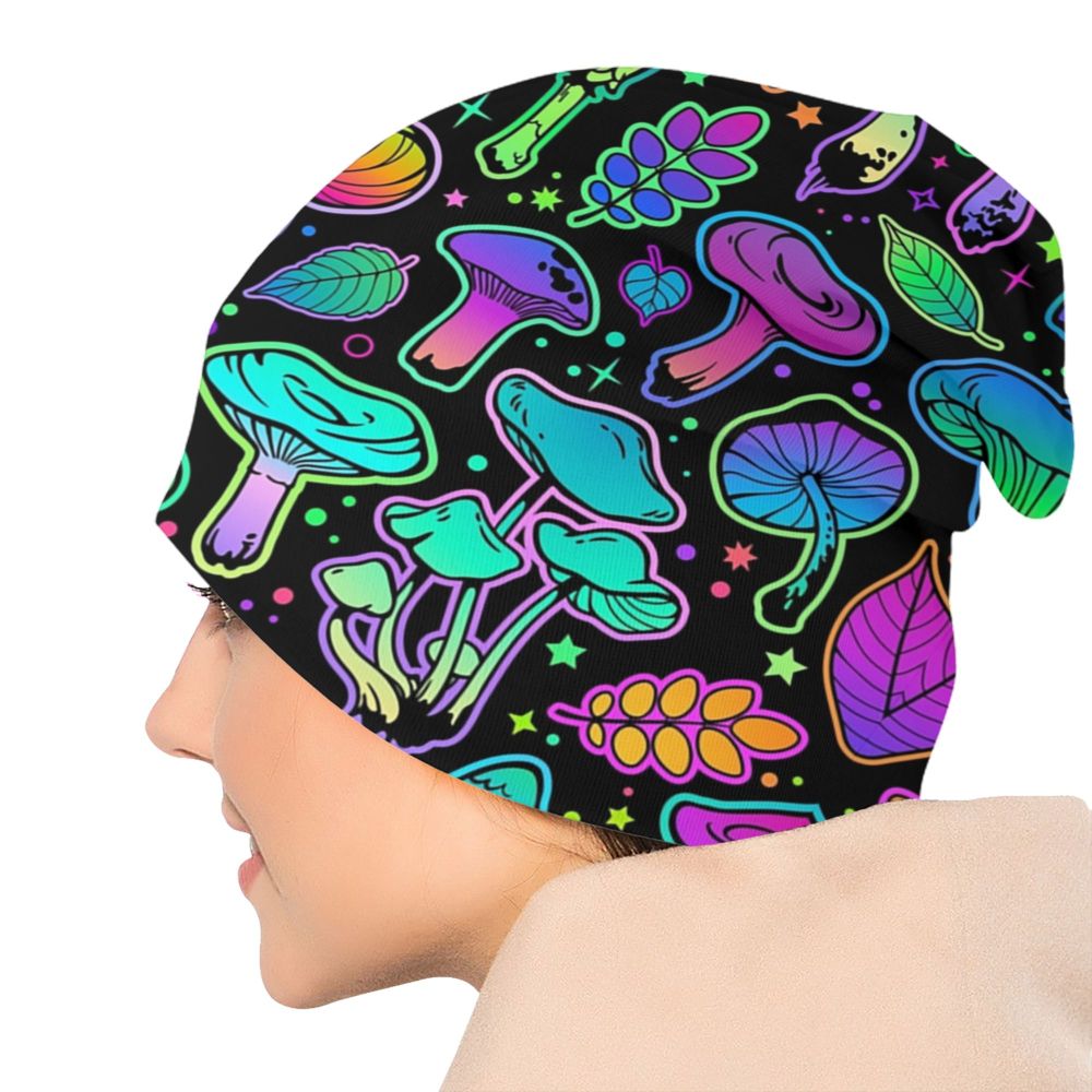 Psychedelic Skull Art Poster