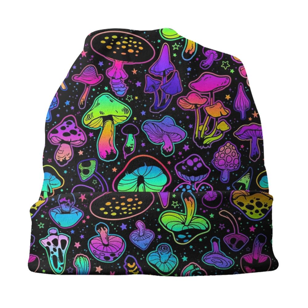 Psychedelic Skull Art Poster