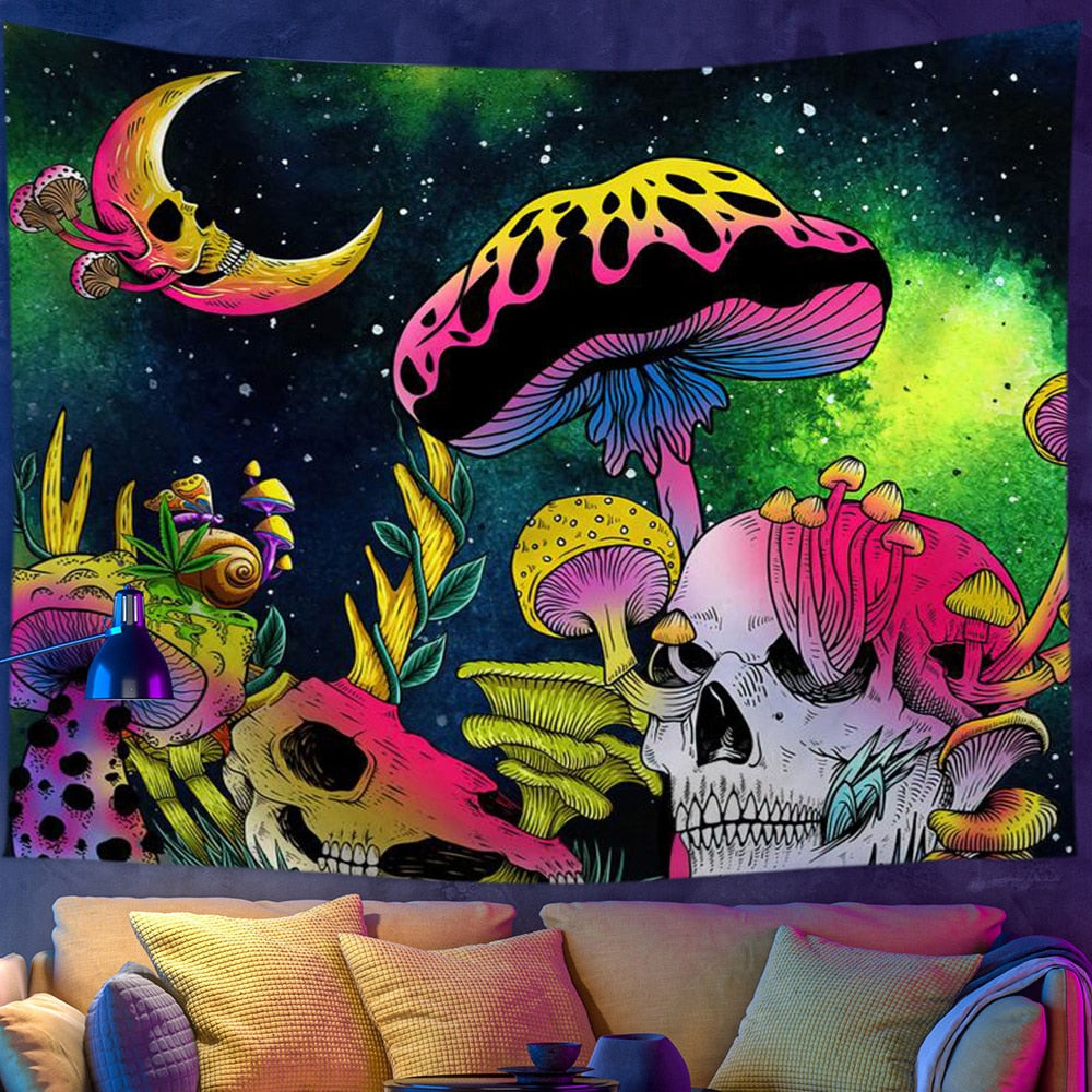 Psychedelic Light Schwarzlichtposter