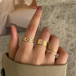 Hiphop Kreuz Statement Ring