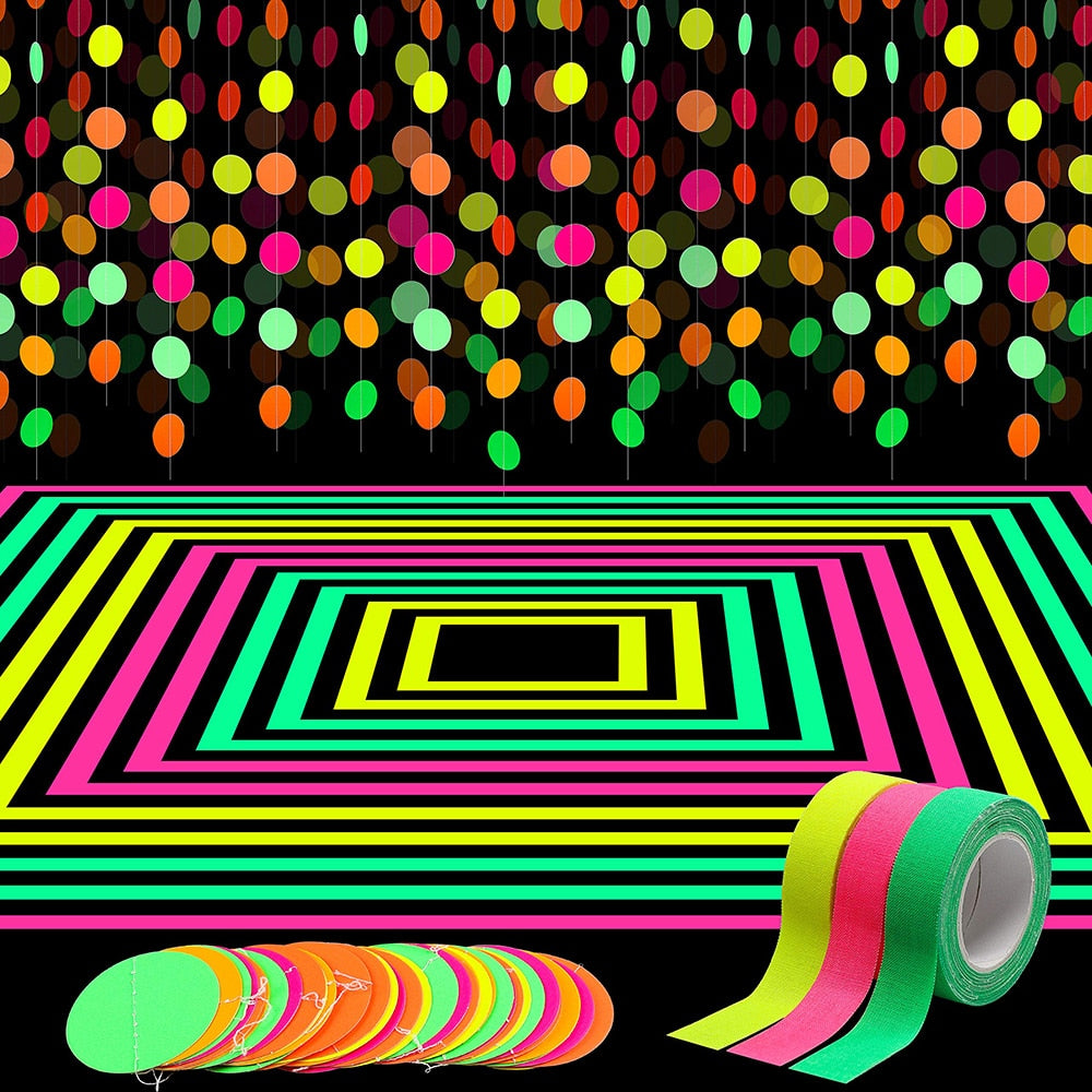 Neon Paper Schwarzlichtstreifen