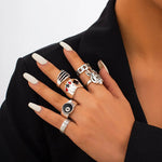 Hiphop Vintage Ringset