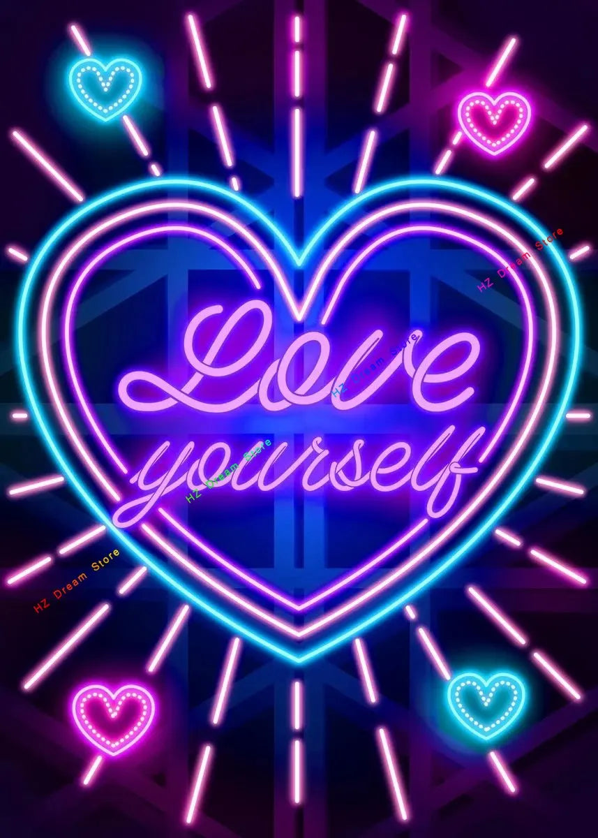 Neon Love Neon Poster