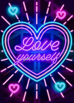 Neon Love Neon Poster