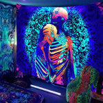 Trippy Kisses Schwarzlichtposter