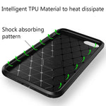 NALIA Silikonhülle für iPhone 7 / 8 / SE 2020 / SE 2022 – Rutschfest & Matt – VORTEX (Gebürstete Optik & Carbon Design) – Marke aus Berlin