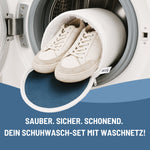 Schuhwaschmittel + Waschnetz