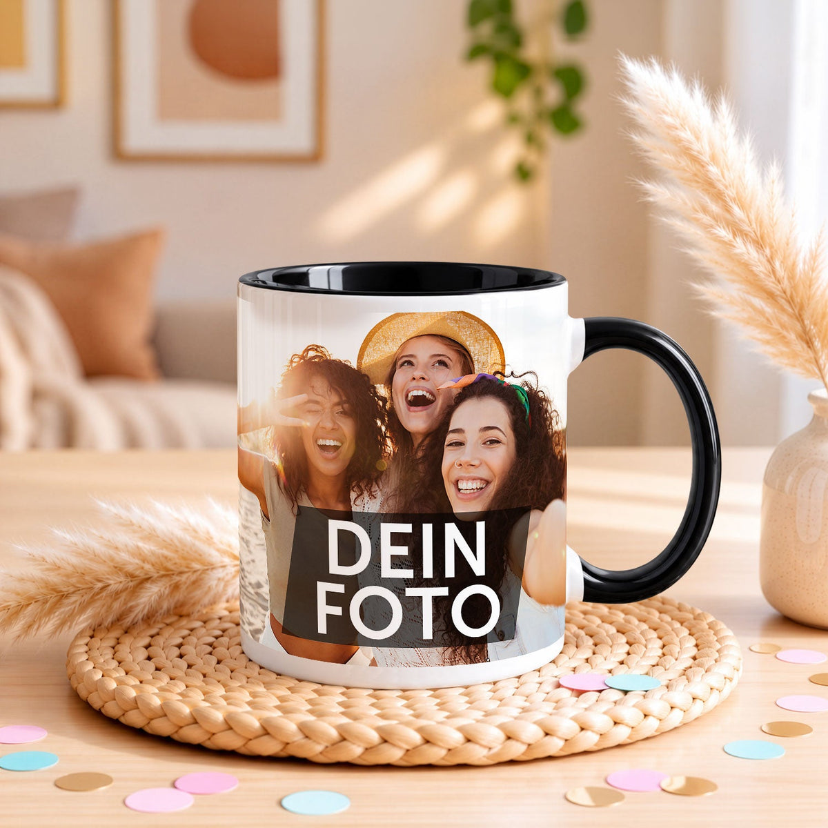 Bedruckte Tasse mit eigenem Foto