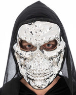 Halloween Maske "Totenkopf" | Silber