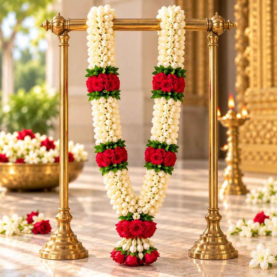 Simple Wedding Garlands