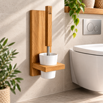Toilettenbürstenhalter LARA aus Holz