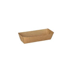 PAPSTAR 50 Snacktrays, Pappe "pure" - braun