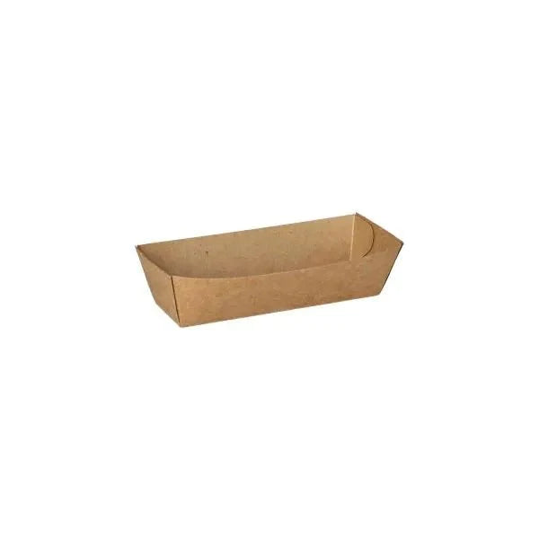 PAPSTAR 50 Snacktrays, Pappe "pure" - braun
